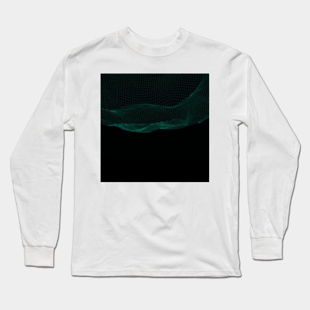 green mesh network Long Sleeve T-Shirt by stupidpotato1